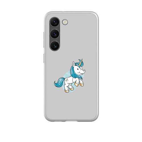 Baby Unicorn Illustration Samsung Soft Case By Vexels