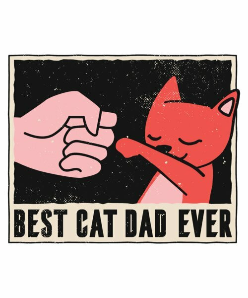 Best Cat Dad Ever Design By Vexels