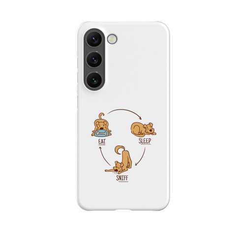 Dog Life Cycle Samsung Snap Case By Vexels