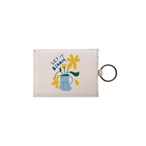 Let It Bloom Flower Card Holder By Vexels