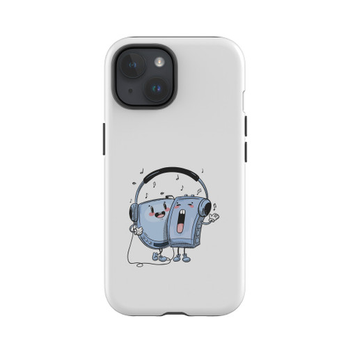 Audio Players iPhone Tough Case By Vexels