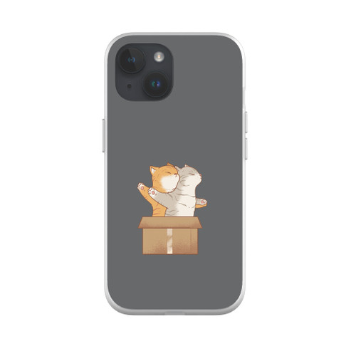 Cats In Love Titanic iPhone Soft Case By Vexels