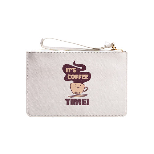 It's Coffee Time Clutch Bag By Vexels