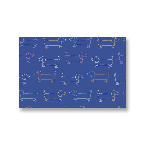 Dogs Pattern Canvas Print By Artists Collection