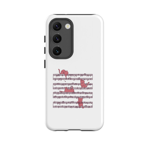 Music Cats Samsung Tough Case By Vexels