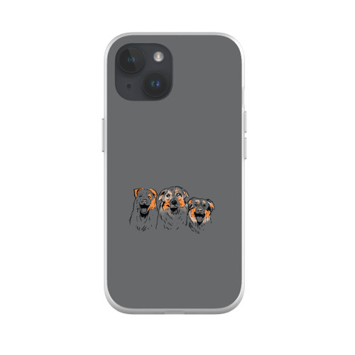 Laughing Australian Shepherds iPhone Soft Case By Vexels