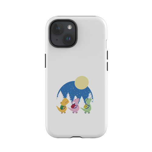 Baby Dinosaurs With Backpacks iPhone Tough Case By Vexels