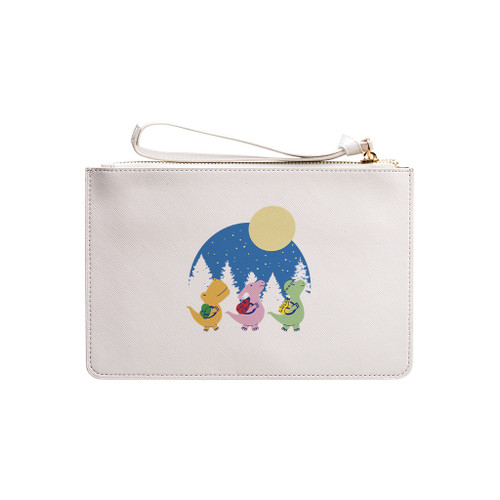Baby Dinosaurs With Backpacks Clutch Bag By Vexels