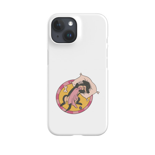 Sleeping Dachshund iPhone Snap Case By Vexels