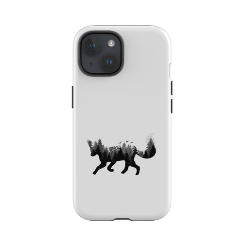 Forrest Fox iPhone Tough Case By Vexels