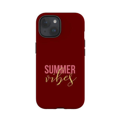 Summer Vibes iPhone Tough Case By Vexels