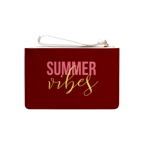 Summer Vibes Clutch Bag By Vexels