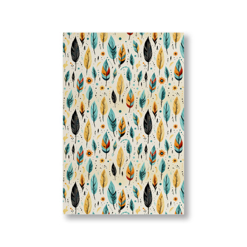 Boho Feathers Canvas Print By Artists Collection