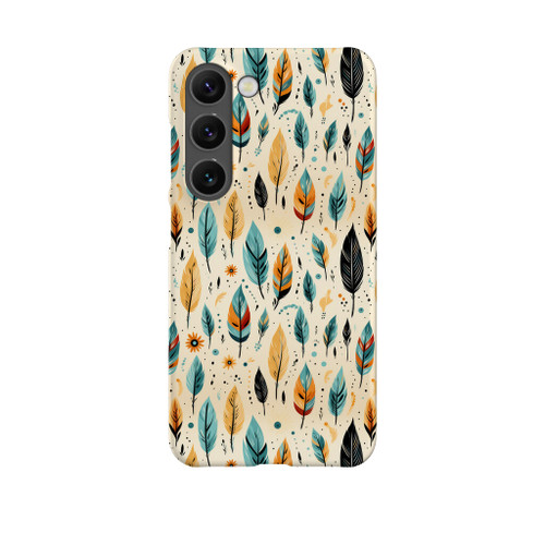Boho Feathers Samsung Snap Case By Artists Collection