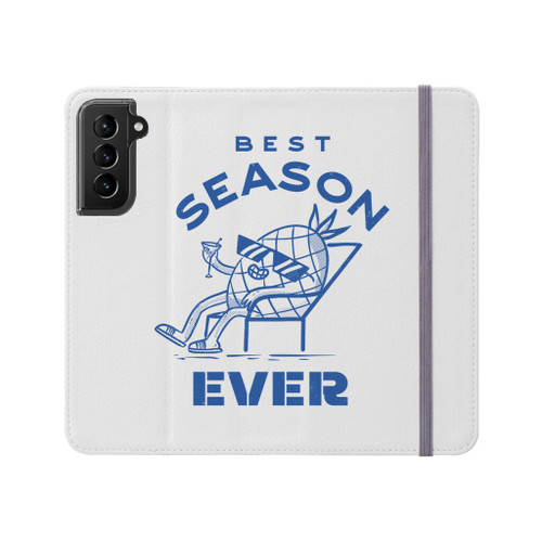 Best Season Ever Samsung Folio Case By Vexels