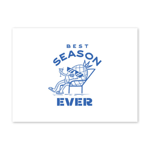 Best Season Ever Art Print By Vexels