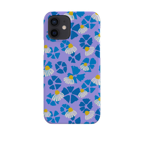 Doodle Flowers Pattern iPhone Snap Case By Artists Collection