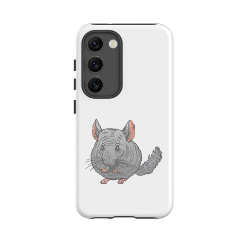 Cute Chinchilla Samsung Tough Case By Vexels