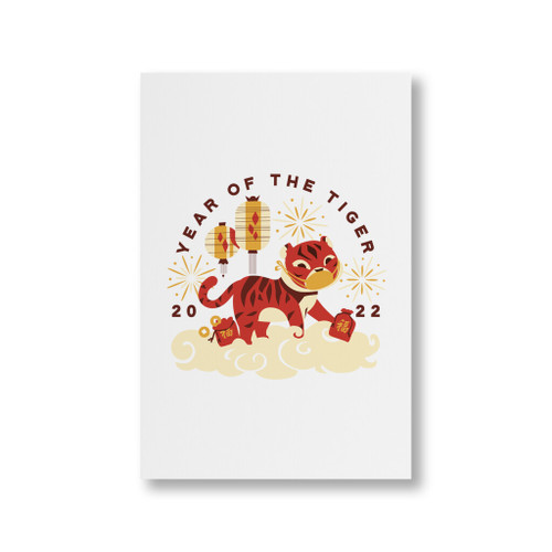 Year Of The Tiger  Canvas Print By Vexels