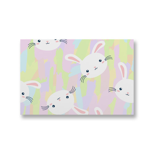 Easter Bunny Pattern Canvas Print By Artists Collection