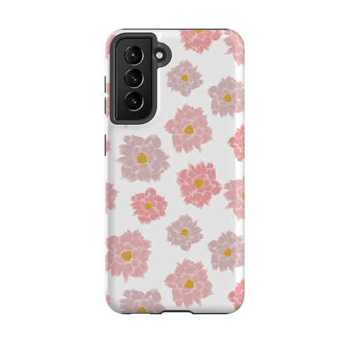 Flower Pattern Samsung Tough Case By Artists Collection