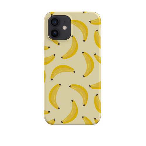 Hand Drawn Bananas Pattern iPhone Snap Case By Artists Collection