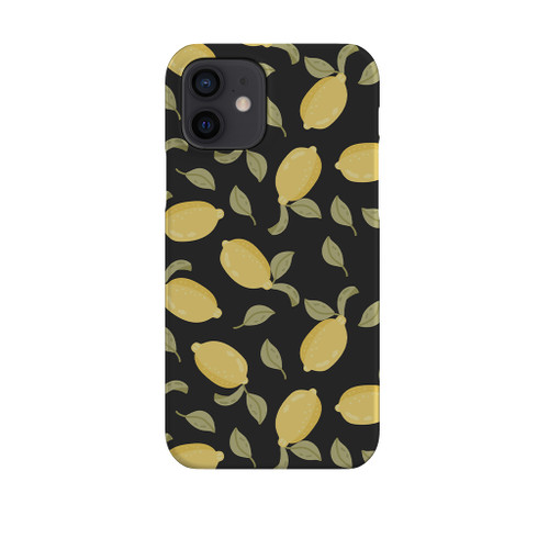 Hand Drawn Lemons Pattern iPhone Snap Case By Artists Collection