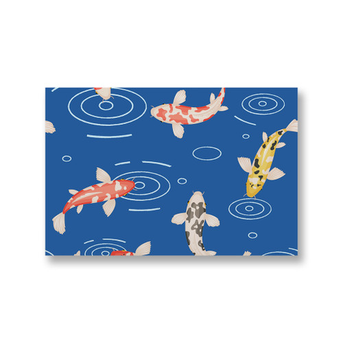 Koi Pattern Canvas Print By Artists Collection
