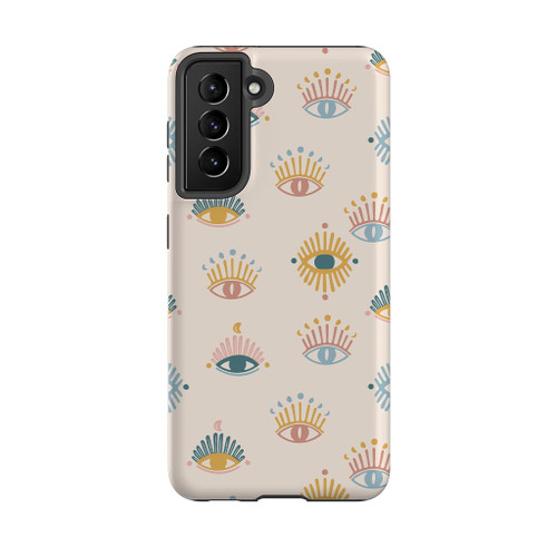 Mystical Eye Pattern Samsung Tough Case By Artists Collection