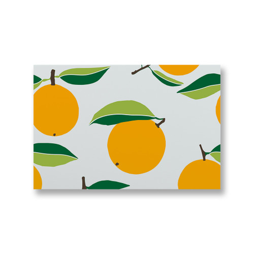 Orange Pattern Canvas Print By Artists Collection