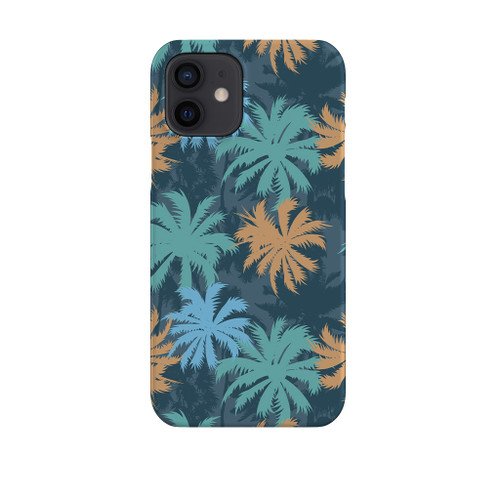 Palm Trees Green Pattern iPhone Snap Case By Artists Collection