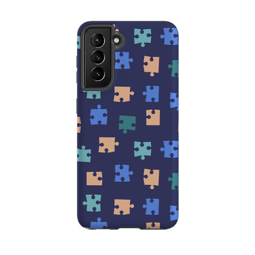 Puzzle Pattern Samsung Tough Case By Artists Collection