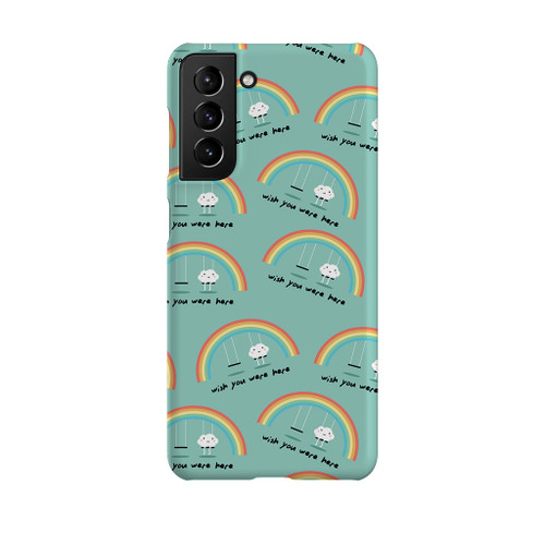 Rainbow Pattern Samsung Snap Case By Artists Collection