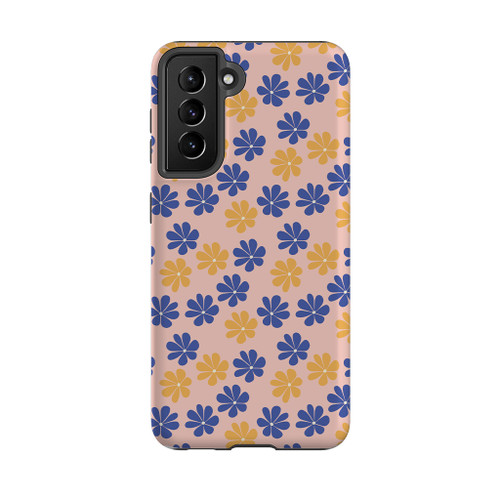 Simple Flower Pattern Samsung Tough Case By Artists Collection