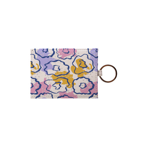 Simple Flower Light Pattern Card Holder By Artists Collection