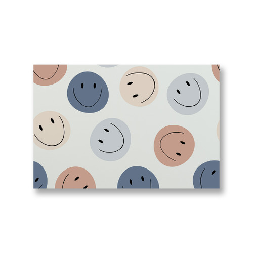 Smileys Pattern Canvas Print By Artists Collection