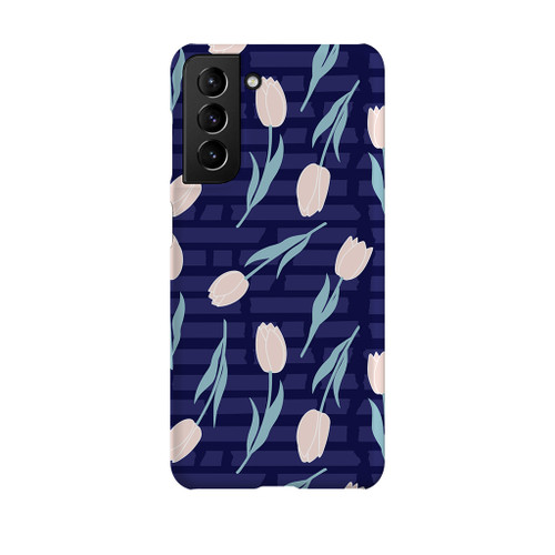 Spring Tulip Pattern Samsung Snap Case By Artists Collection