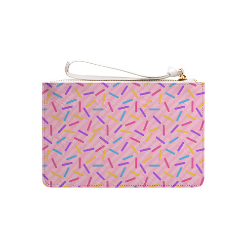 Sprinkles Pattern Clutch Bag By Artists Collection