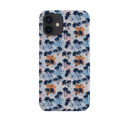 Summer Palm Trees Pattern iPhone Snap Case By Artists Collection