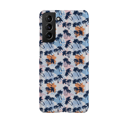 Summer Palm Trees Pattern Samsung Snap Case By Artists Collection