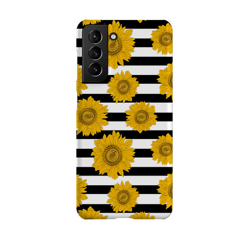 Sunflowers Pattern Samsung Snap Case By Artists Collection
