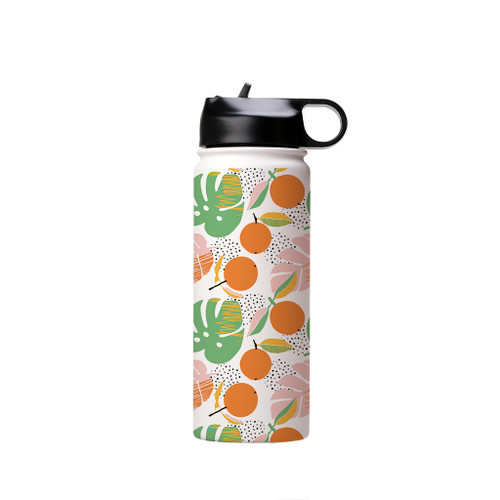 Tropical Summer Pattern Water Bottle By Artists Collection