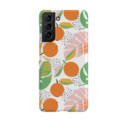 Tropical Summer Pattern Samsung Snap Case By Artists Collection