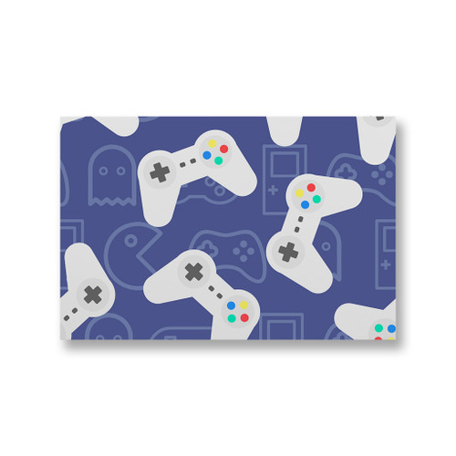 Video Game Pattern Canvas Print By Artists Collection