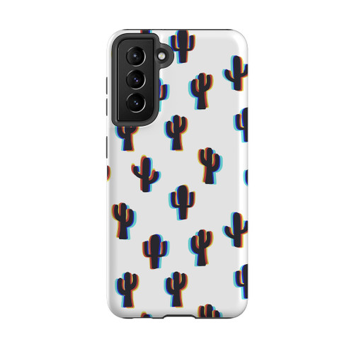 3d Cactus Pattern Samsung Tough Case By Artists Collection