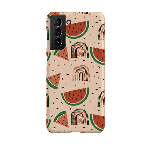 Watermelon Rainbows Pattern Samsung Snap Case By Artists Collection