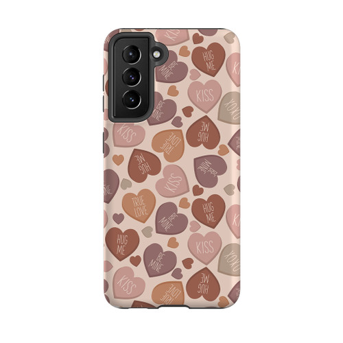 Valentines Hearts Pattern Samsung Tough Case By Artists Collection