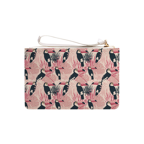 Trendy Toucan Pattern Clutch Bag By Artists Collection