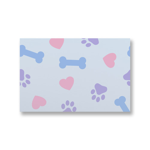 Puppy Pattern Canvas Print By Artists Collection