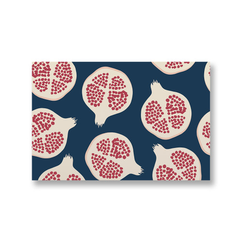Pomegranate Pattern Canvas Print By Artists Collection